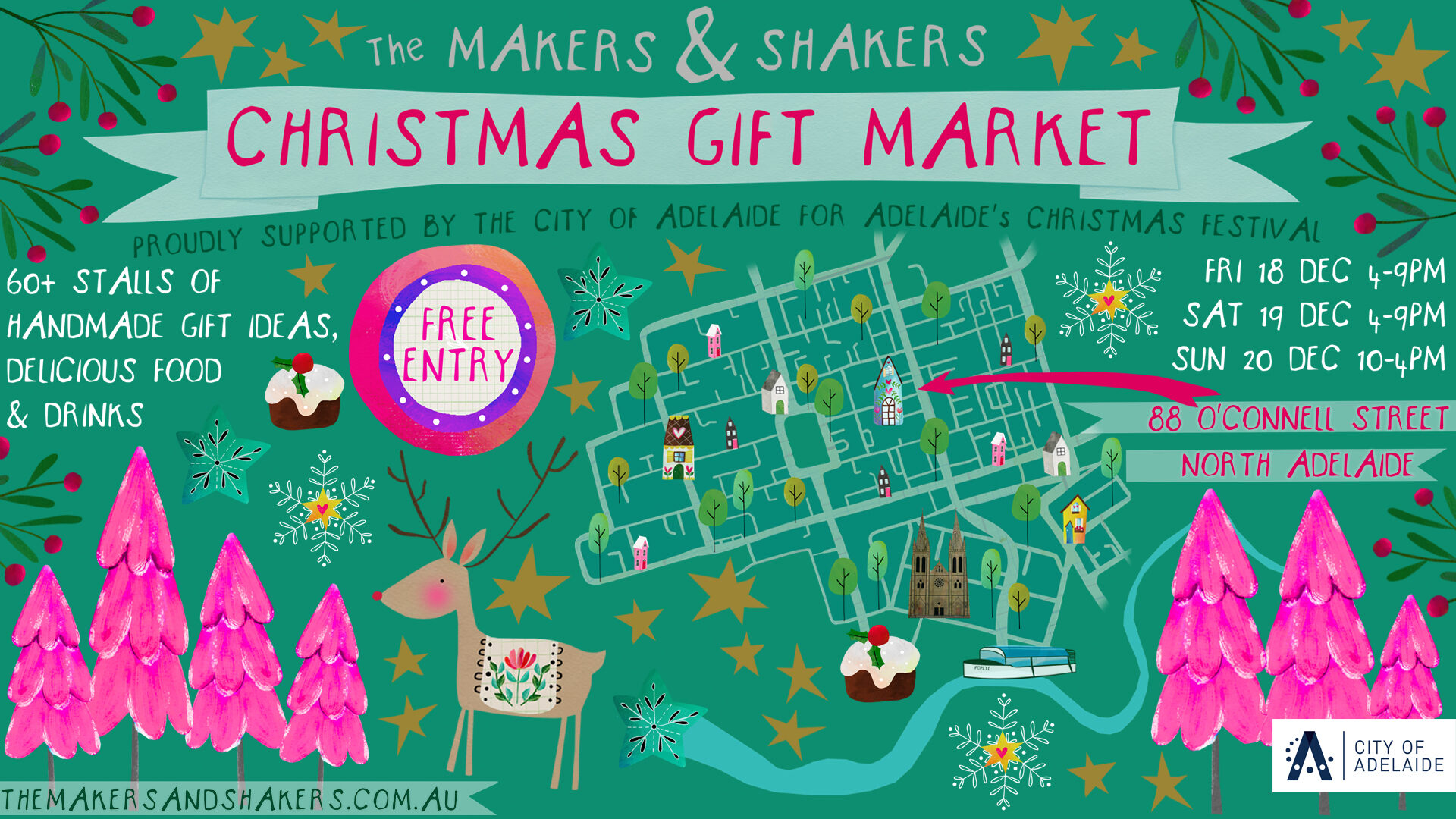 Christmas Gift Market 18, 19 & 20 December 2020 The Makers and Shakers